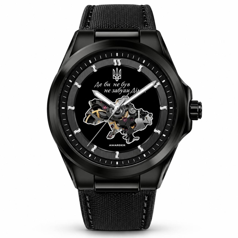 Часы AWARDER Patriot Edition All Black, фото 1