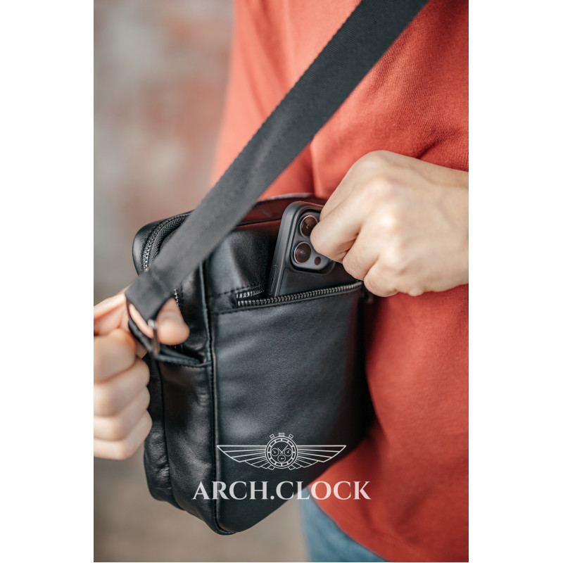 Сумка чоловіча BLACK EDGE, фото 4