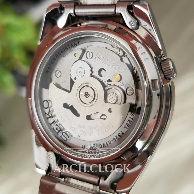 Годинник Seiko 5 SNKL45K1 Automatic Black Dial, фото 17