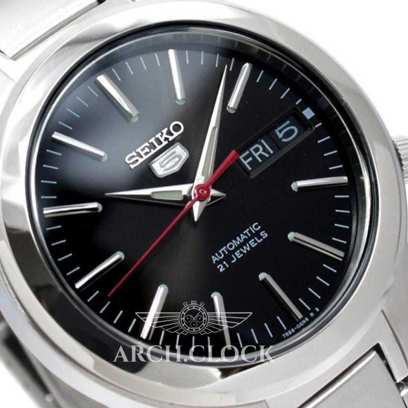 Годинник Seiko 5 SNKL45K1 Automatic Black Dial, фото 18