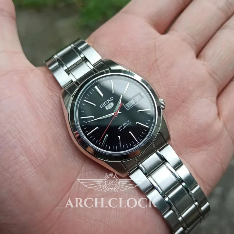 Годинник Seiko 5 SNKL45K1 Automatic Black Dial, фото 15