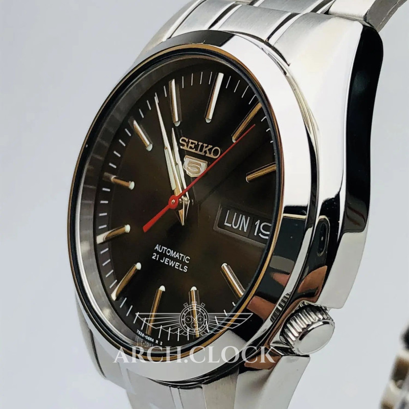 Годинник Seiko 5 SNKL45K1 Automatic Black Dial, фото 11