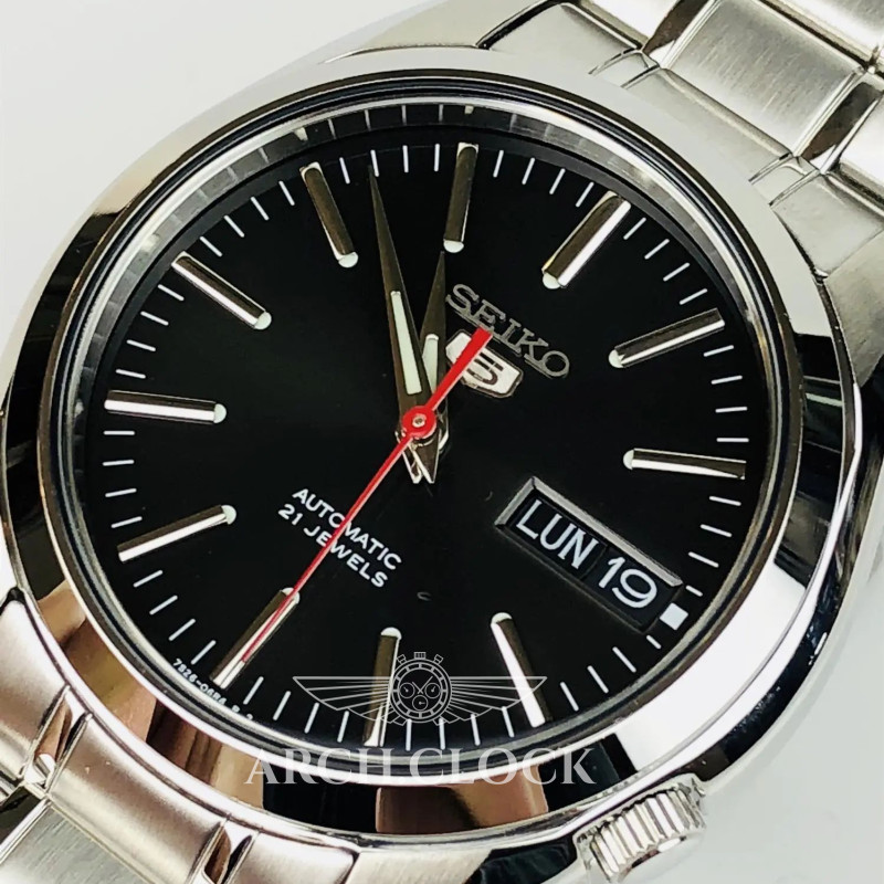 Годинник Seiko 5 SNKL45K1 Automatic Black Dial, фото 22