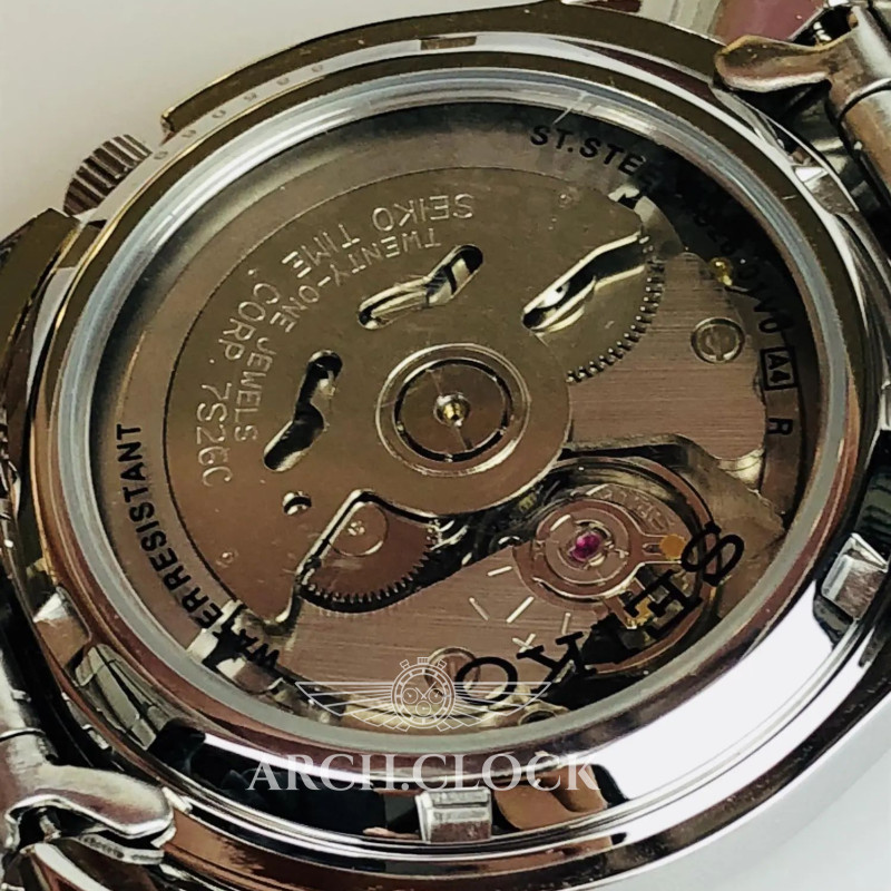 Годинник Seiko 5 SNKL45K1 Automatic Black Dial, фото 7