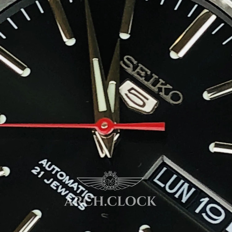 Годинник Seiko 5 SNKL45K1 Automatic Black Dial, фото 26