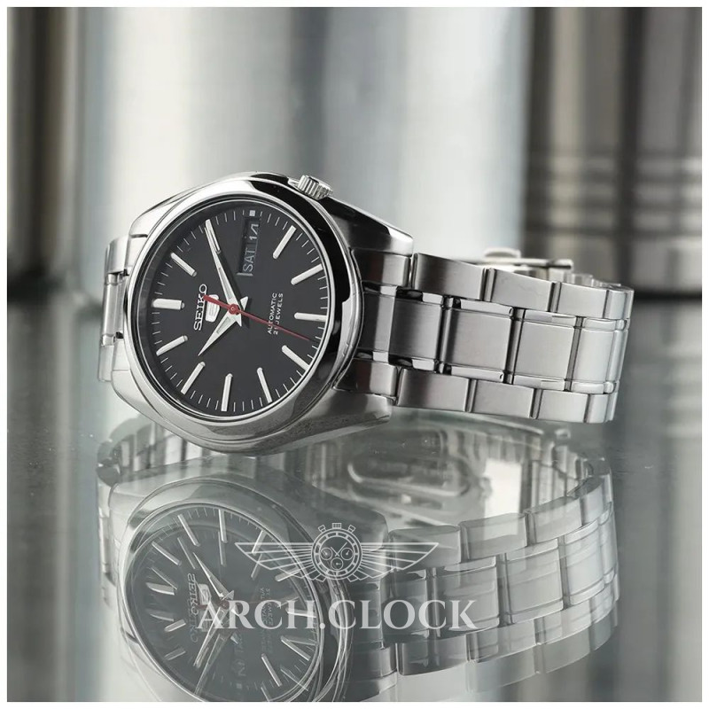 Годинник Seiko 5 SNKL45K1 Automatic Black Dial, фото 21