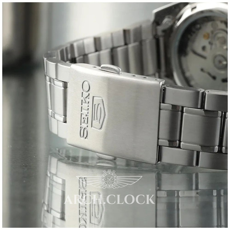 Годинник Seiko 5 SNKL45K1 Automatic Black Dial, фото 8