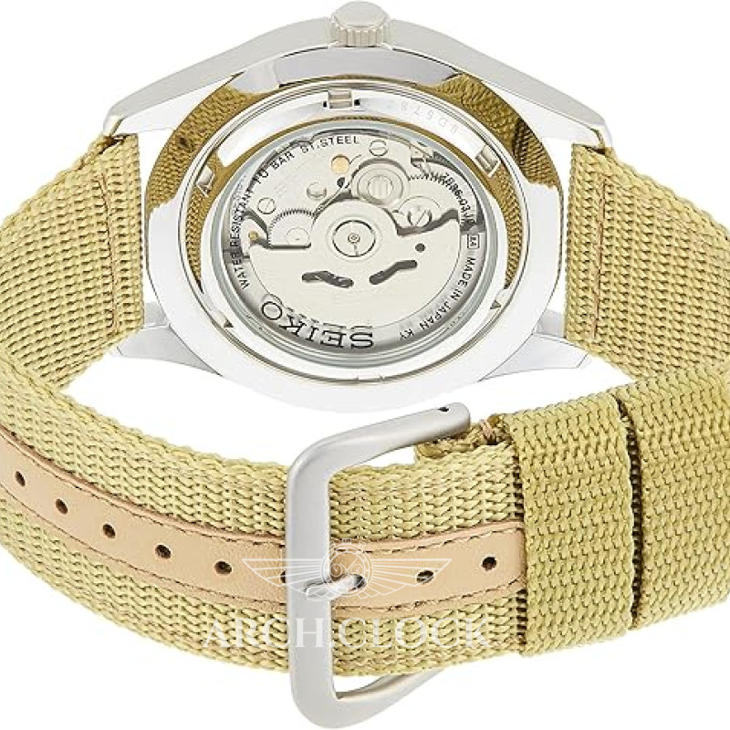 Годинник Seiko 5 SNZG07J1 Military Automatic Beige MADE IN JAPAN, фото 16