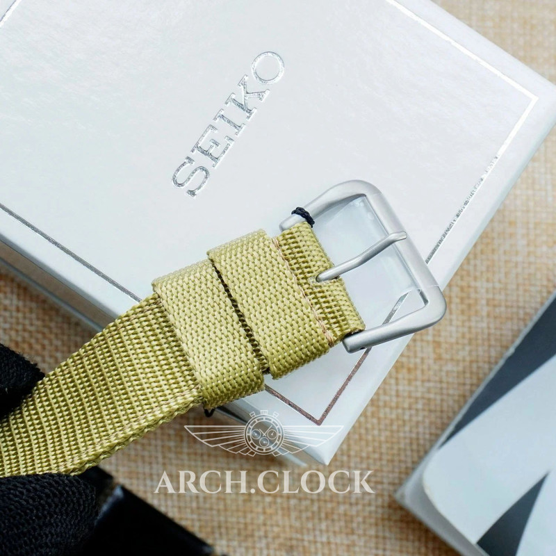 Годинник Seiko 5 SNZG07J1 Military Automatic Beige MADE IN JAPAN, фото 28