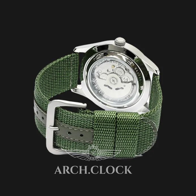 Годинник Seiko 5 SNZG09J1 Military Automatic Green MADE IN JAPAN, фото 29