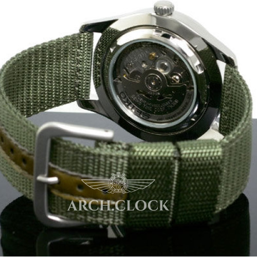 Seiko 5 SNZG09J1 Military Automatic Green MADE IN JAPAN