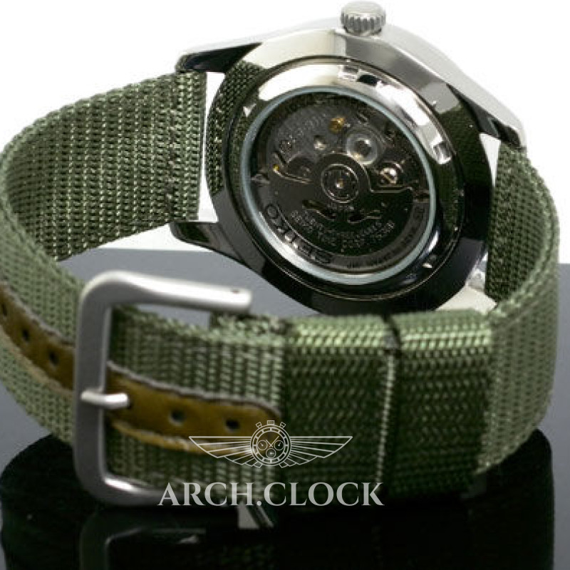 Годинник Seiko 5 SNZG09J1 Military Automatic Green MADE IN JAPAN, фото 18