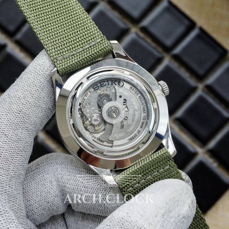 Годинник Seiko 5 SNZG09J1 Military Automatic Green MADE IN JAPAN, фото 14