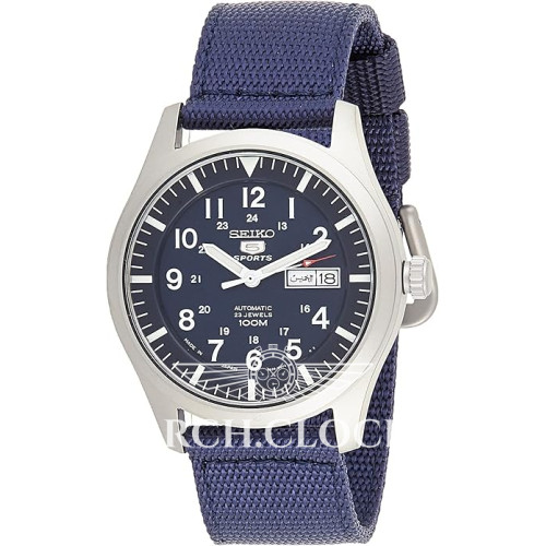 Seiko 5 SNZG11J1 Military Automatic Blue MADE IN JAPAN