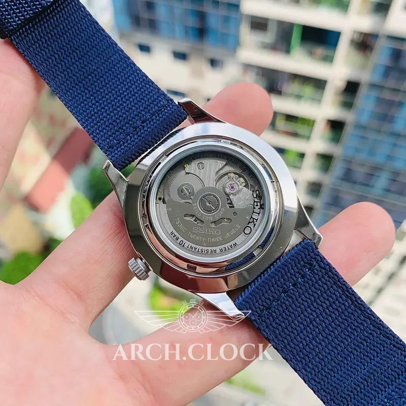 Годинник Seiko 5 SNZG11J1 Military Automatic Blue MADE IN JAPAN, фото 16