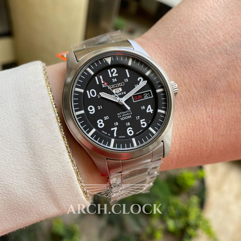 Годинник Seiko 5 SNZG13J1 Military Automatic MADE IN JAPAN, фото 16