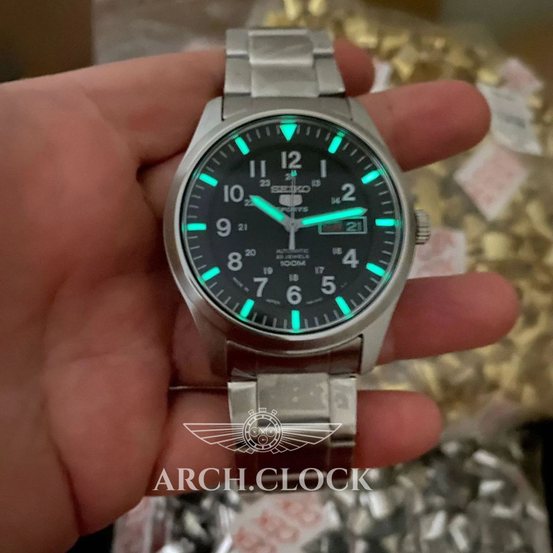 Годинник Seiko 5 SNZG13J1 Military Automatic MADE IN JAPAN, фото 19