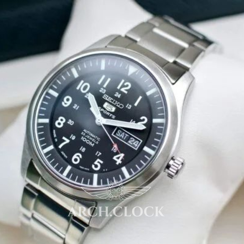 Годинник Seiko 5 SNZG13J1 Military Automatic MADE IN JAPAN, фото 13