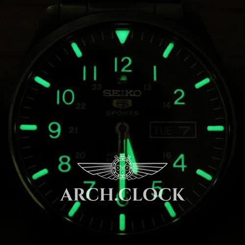 Seiko 5 SNZG15J1 Military Automatic Black MADE IN JAPAN