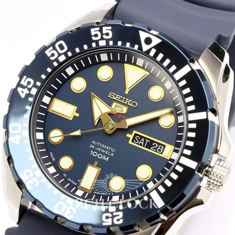 Годинник Seiko 5 Sport Automatic SRP605J2, фото 9