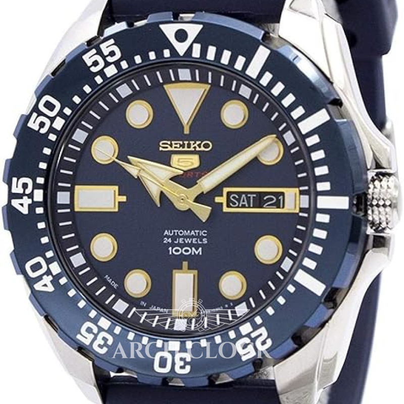 Годинник Seiko 5 Sport Automatic SRP605J2, фото 14
