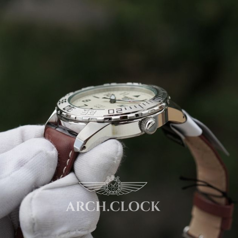 Годинник Seiko 5 SRP757K1 Sports Automatic Cream Dial, фото 12