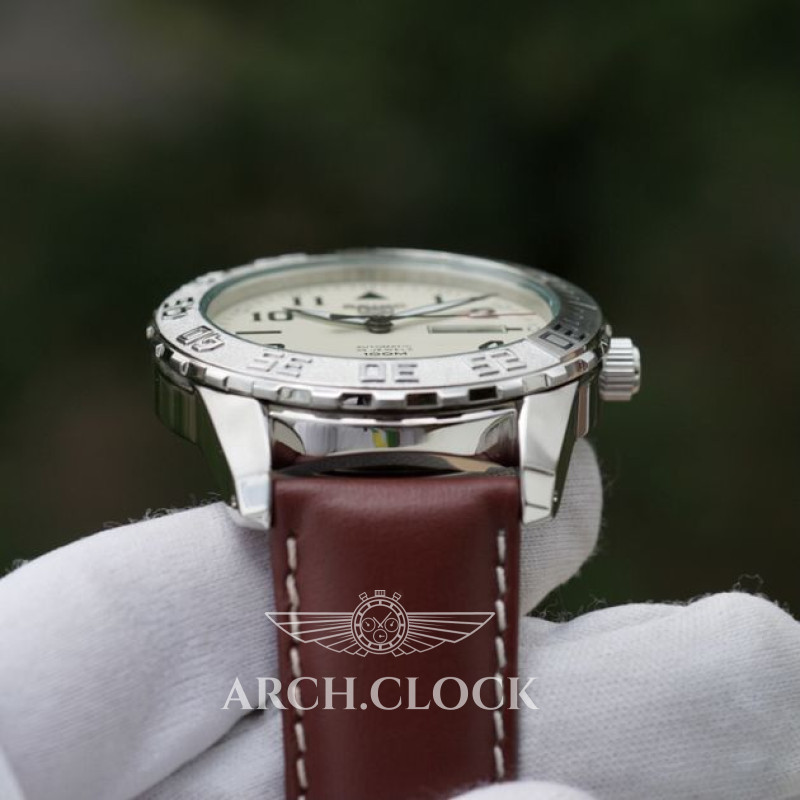 Годинник Seiko 5 SRP757K1 Sports Automatic Cream Dial, фото 10