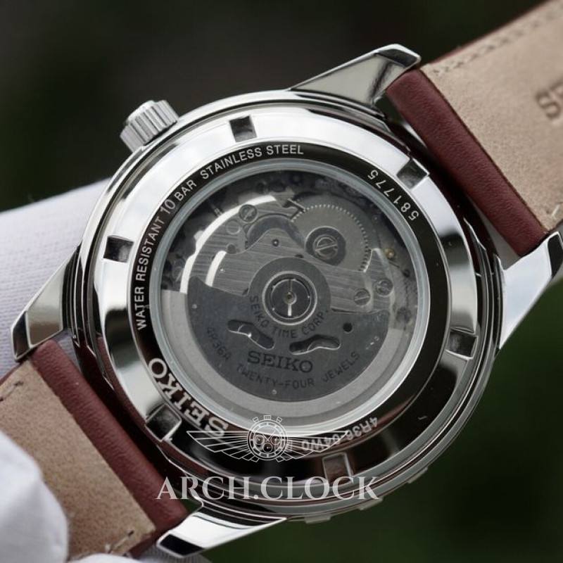 Годинник Seiko 5 SRP757K1 Sports Automatic Cream Dial, фото 13