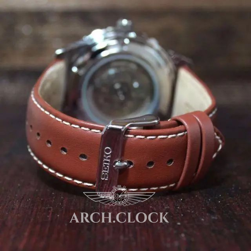 Годинник Seiko 5 SRP757K1 Sports Automatic Cream Dial, фото 5