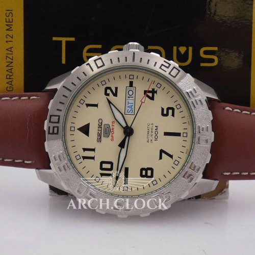 Seiko 5 SRP757K1 Sports Automatic Cream Dial