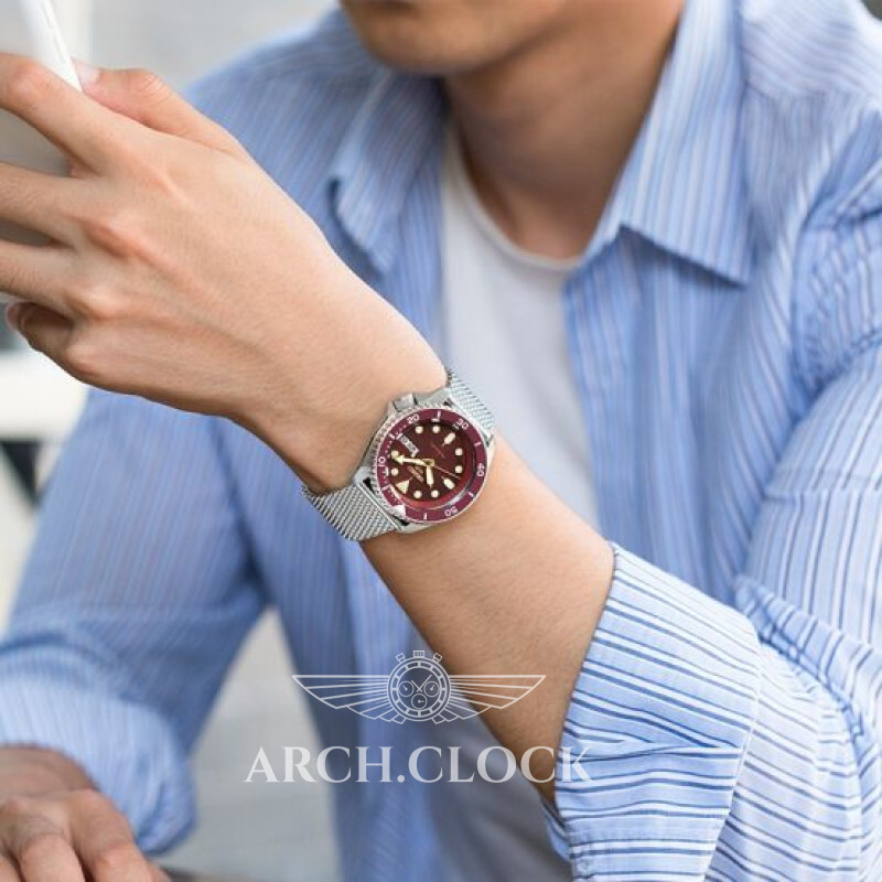 Годинник Seiko 5 Suits SRPD69K1 Automatic, фото 2
