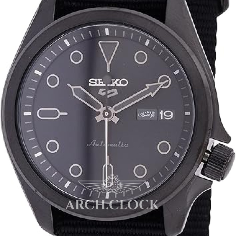 Годинник Seiko 5 SRPE69K1 Black Automatic Dial, фото 3