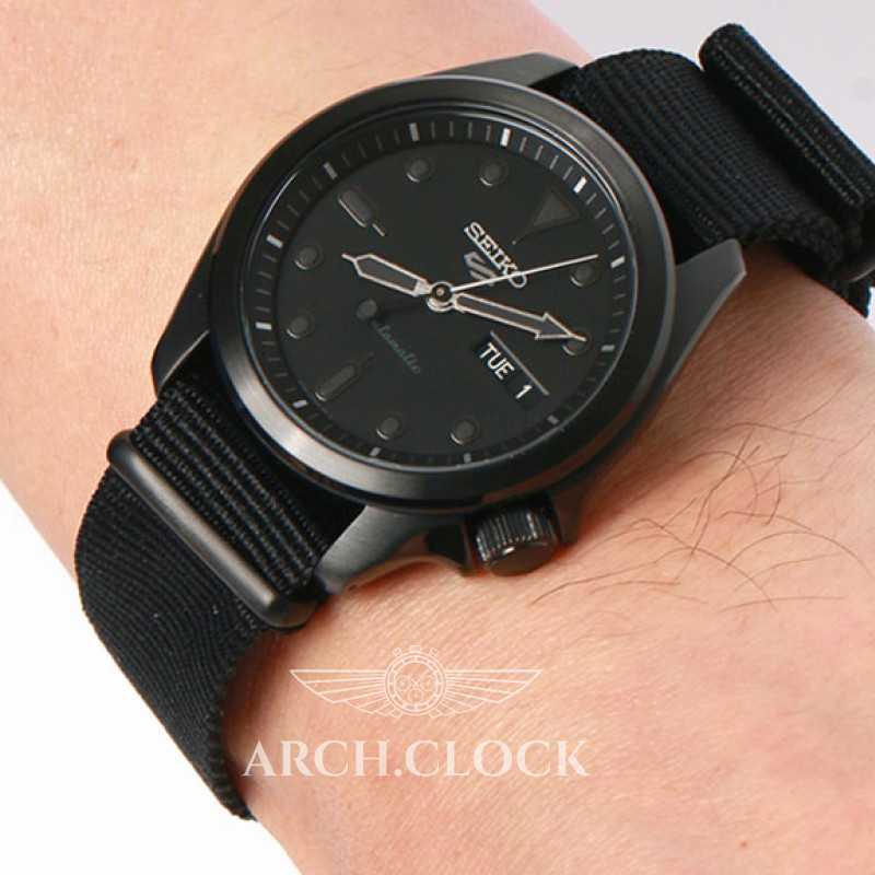 Годинник Seiko 5 SRPE69K1 Black Automatic Dial, фото 15