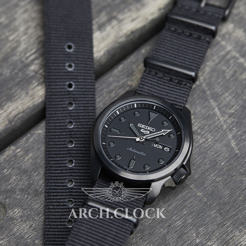 Годинник Seiko 5 SRPE69K1 Black Automatic Dial, фото 17