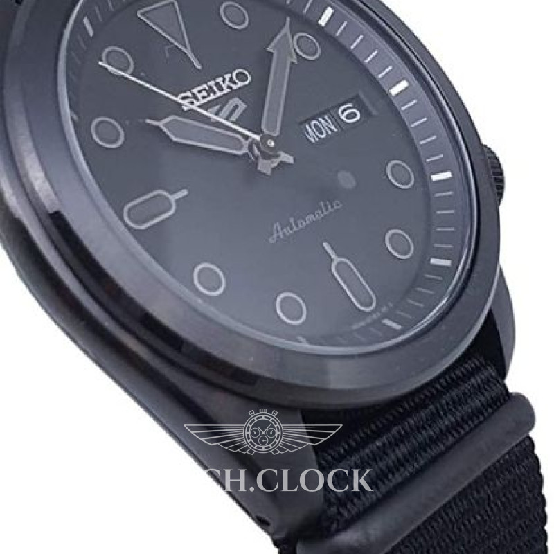 Годинник Seiko 5 SRPE69K1 Black Automatic Dial, фото 5