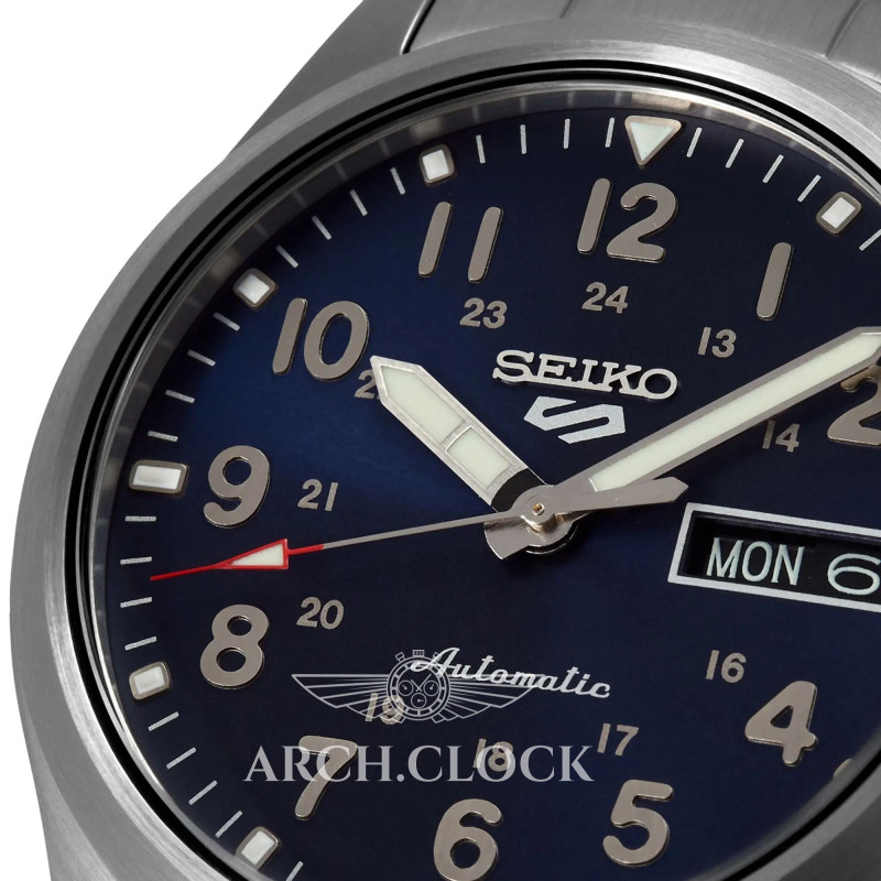 Годинник Seiko 5 SRPG29K1 Military Sports Automatic 4R36 100m, фото 10