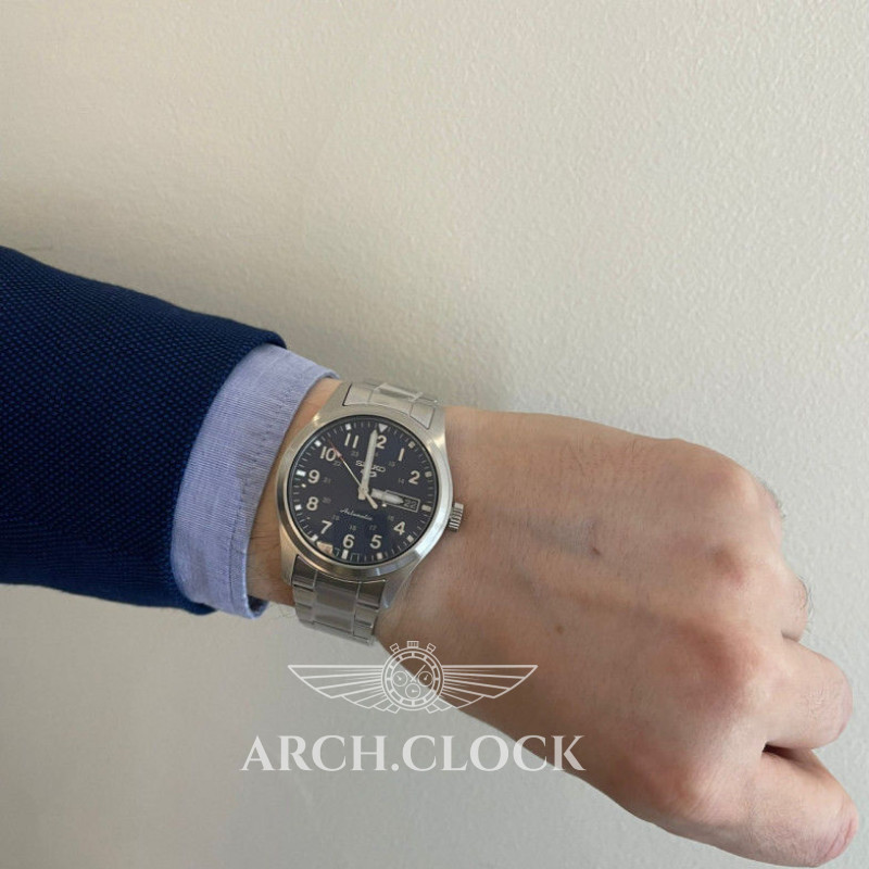 Годинник Seiko 5 SRPG29K1 Military Sports Automatic 4R36 100m, фото 13