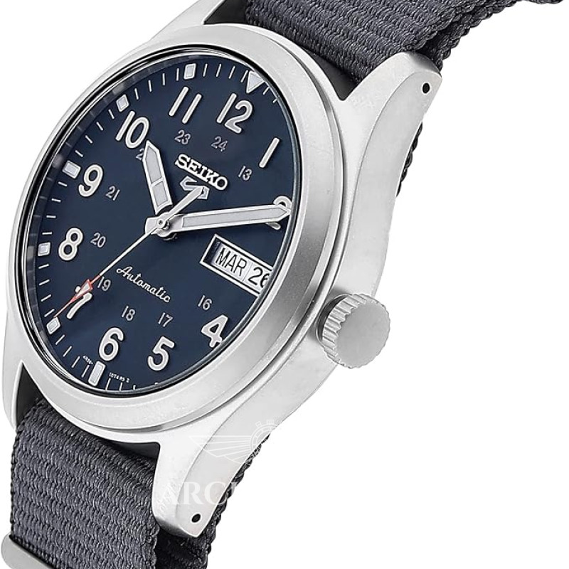 Годинник Seiko 5 SRPG31K1 Military Sports Automatic 4R36 100m, фото 4