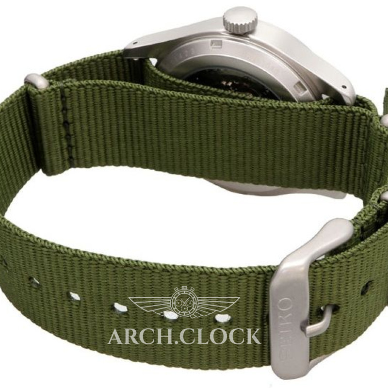 Годинник Seiko 5 SRPG33K1 Military Sports Automatic 4R36 100m, фото 11