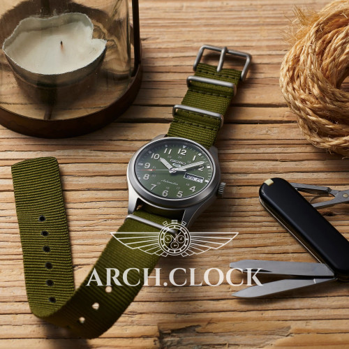 Seiko 5 SRPG33K1 Military Sports Automatic 4R36 100m