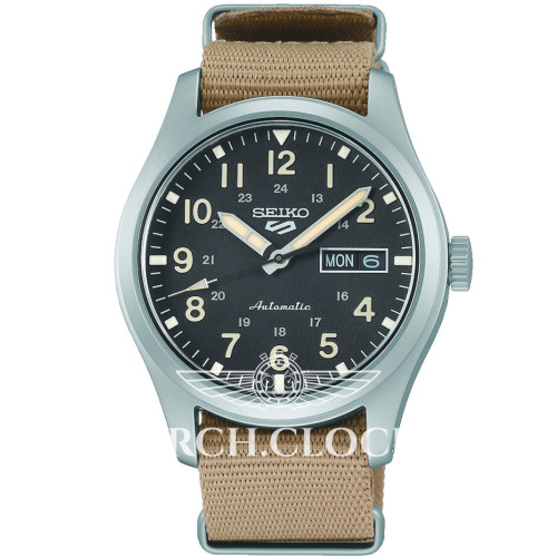 Seiko 5 SRPG35K1 Military Sports Automatic 4R36 100m