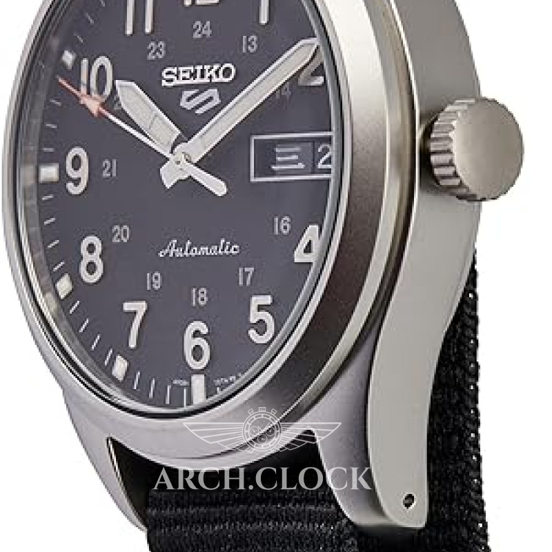 Годинник Seiko 5 SRPG37K1 Military Sports Automatic 4R36 100m, фото 10