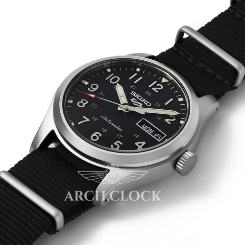 Seiko 5 SRPG37K1 Military Sports Automatic 4R36 100m