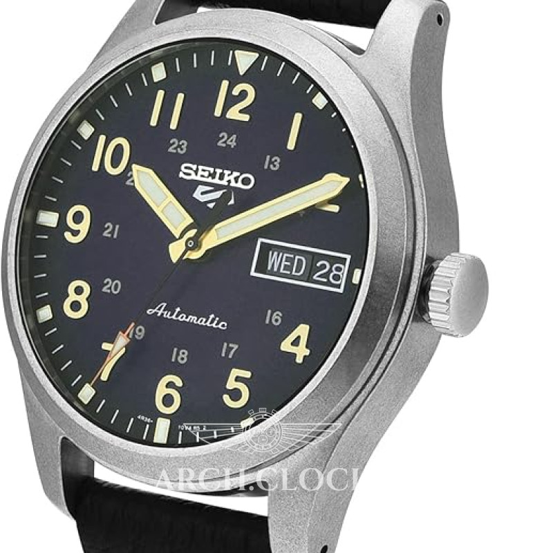 Годинник Seiko 5 SRPG39K1 Military Sports Automatic 4R36, фото 5