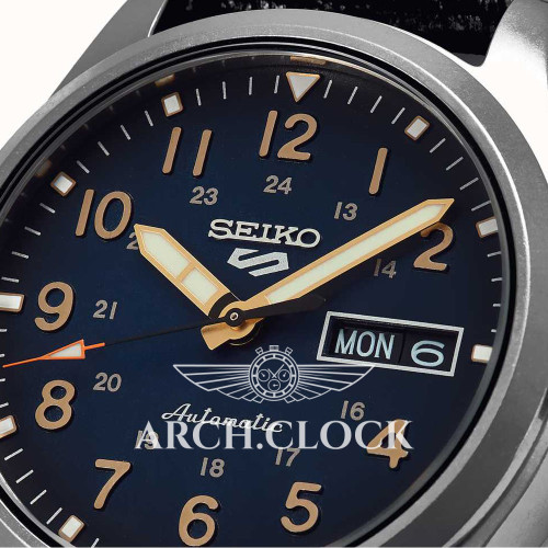 Seiko 5 SRPG39K1 Military Sports Automatic 4R36