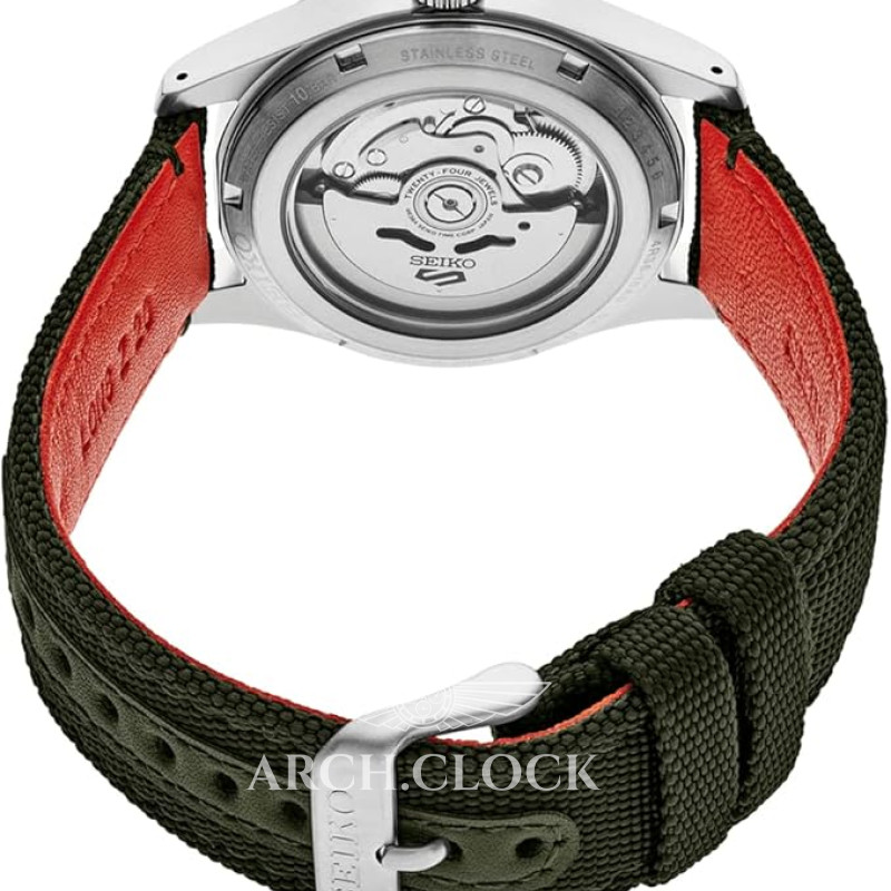 Годинник Seiko 5 SRPH29K1 Military 100m 4R36, фото 9