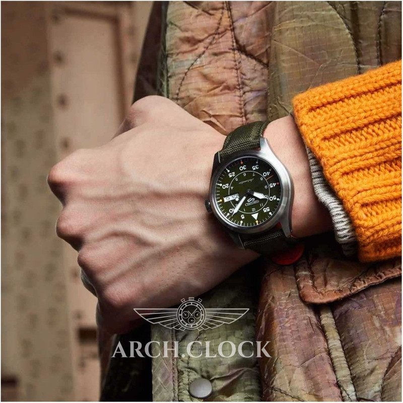 Годинник Seiko 5 SRPH29K1 Military 100m 4R36, фото 4