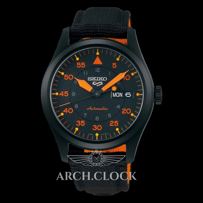 Годинник Seiko 5 SRPH33K1 Military 100m 4R36, фото 7
