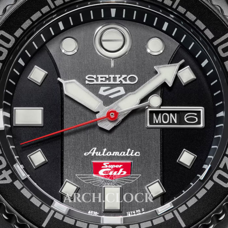 Годинник Seiko 5 SRPJ75K1 Sports Honda Super Cub Limited Edition, фото 5