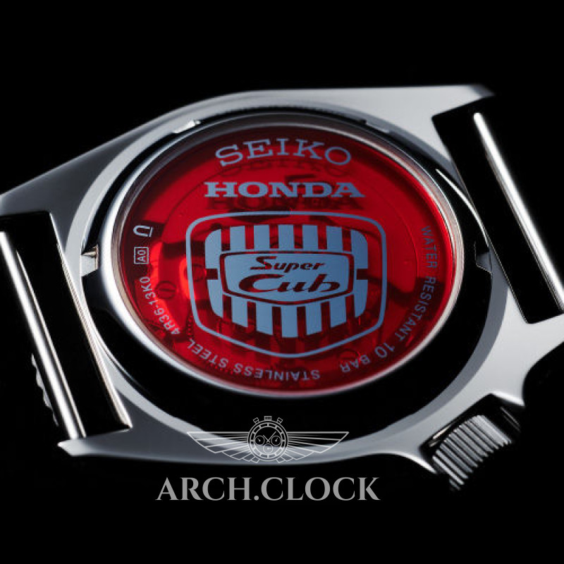 Годинник Seiko 5 SRPJ75K1 Sports Honda Super Cub Limited Edition, фото 9